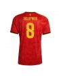 Muži Futbalové oblečenie Belgicko Youri Tielemans #8 MS 2026 Krátky Rukáv - Domáci Muži Futbalové oblečenie Belgicko Youri Tielemans #8 MS 2026 Krátky Rukáv - Domáci